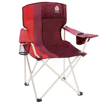 Sierra Designs Oversized Folding Chair - Red