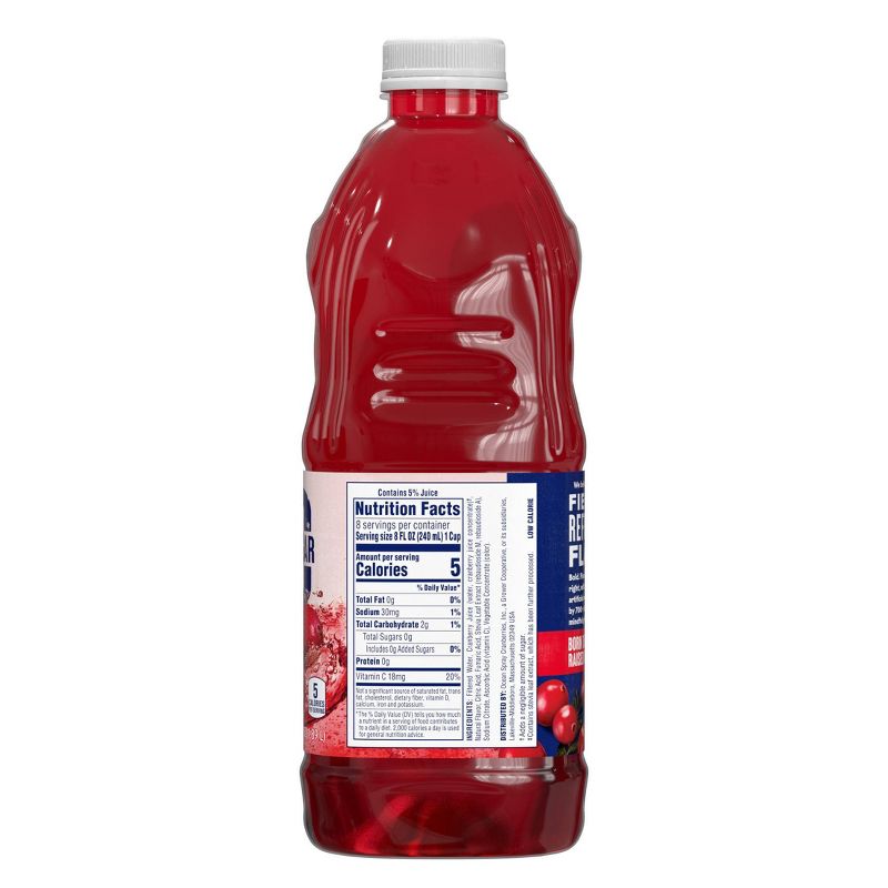 Ocean Spray Zero Sugar Cranberry Juice Drink - 64 fl oz Bottle, 5 of 6