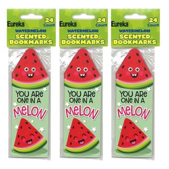Eureka® Watermelon Scented Bookmarks, 24 Per Pack, 3 Packs