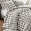 YOOCOZZ Ultrasoft Faux Fur Ribbed Comforter Set - 4 of 4
