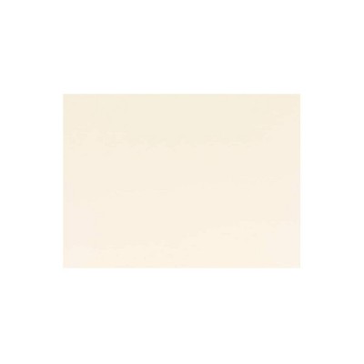 JAM Paper Blank Flat Note Cards A6 Size 4 5/8 x 6 1/4 Ivory 175991I