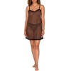 Smart and Sexy Women's Sheer Mesh & Lace Chemise Lingerie - 4 of 4