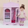 Olivia's Little World - Twinkle Stars Princess 18" Doll Fancy Closet with 3 Hangers - 3 of 4