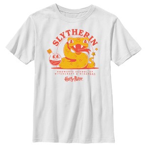 Boy's Harry Potter Cute Slytherin Snake T-Shirt - 1 of 4