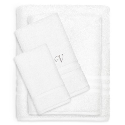 Linum Home Textiles 100% Turkish Cotton 4PC Denzi Towel Set