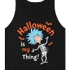 Men's - Dr. Seuss - Halloween Is My Thing Graphic Tank Top - 2 of 4