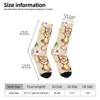 Dsane Funny Monkey Women Printed Crew Socks Funny Funky Socks Soft Polyester Novelty Gifts for Artists Men - 2 of 4