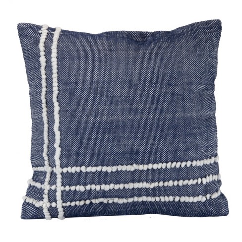 Blue cushions outlet target