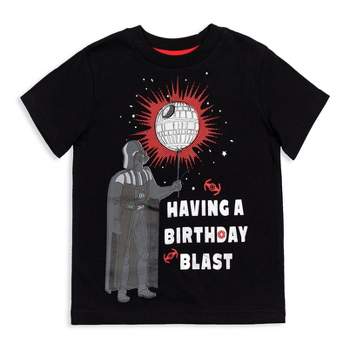 Star Wars Darth Vader Yoda Birthday T-Shirt Toddler to Big Kid