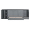 YOOCOZZ Queen Size Murphy Bed with USB Ports, Mini Wardrobes & Drawers - 3 of 4