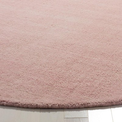 Himalaya Light Pink Hand-Knotted Wool 6' x 9' Area Rug