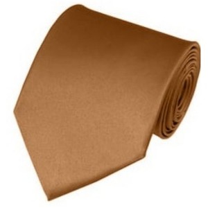 Solid Color 3.5 Inch Wide And 62 Inch Extra Long Necktie For Big & Tall Men - 1 of 4