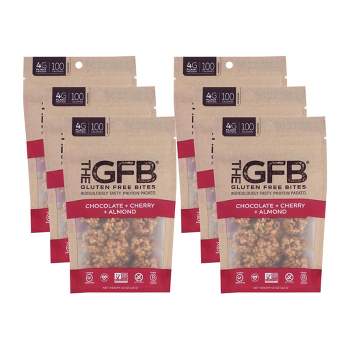 The GFB Gluten-Free Chocolate Cherry and Almond Protein Bites - 6 bars, 4 oz