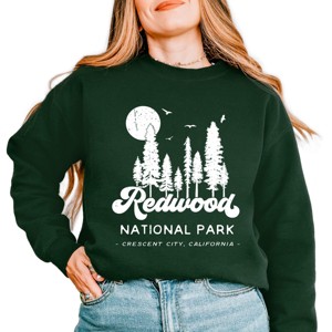 Simply Sage Market Vintage Redwood National Park Sweatshirt - 1 of 4