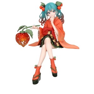 Clever Idiots Inc. Hatsune Miku - Noodle Stopper (Flower Fairy Winter Cherry) Figure - 1 of 4
