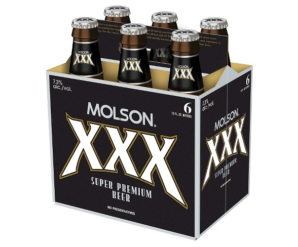 Molson&#174; XXX Beer - 6pk / 12oz Bottles
