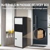 14"x11.2"x41.5" Package Letter Delivery Boxes Coded Lock Home Drop Container - 3 of 4