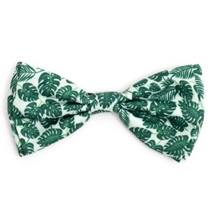 The Worthy Dog Tropical Leaves Bow Tie Accessory - 1 of 3