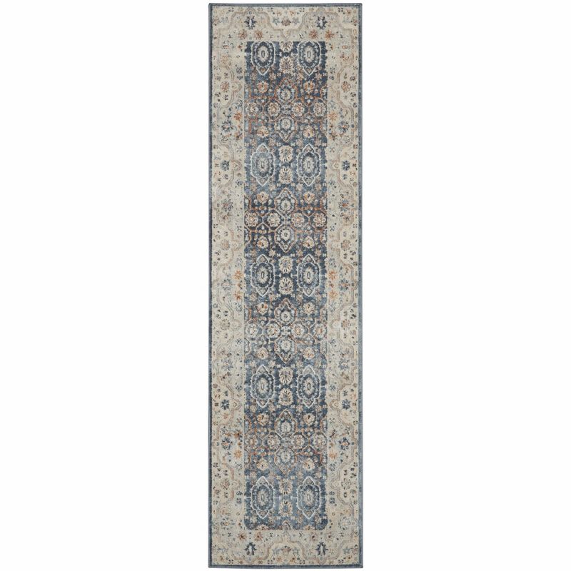 Nourison Malta Bordered Floral Traditional Indoor Area Rug, 1 of 7
