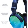 4Gamers C6-100 Gaming Headset STRIKE -Use with PS4, PS5, Xbox, Series S & X, Nintendo Switch, PC and mobile devices. Green & Blue - 3 of 4