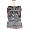 Steve Madden 15 Inch Under Seat Bag Carry on Suitcase with 2 Wheels - 3 of 3