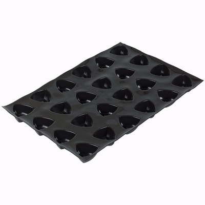 Sasa Demarle FP 01160 Flexipan 2.71-Ounce Savarin Sapphire Pan with 24 Cavities