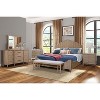 NicBex Nightstand with 3 Drawers,Modern Side Table with USB Charging Port and Wood Frame,Bedside Table for Bedroom,Living Room - 2 of 4