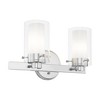 Livex Lighting Manhattan 2 - Light Vanity in  Polished Chrome - 4 of 4