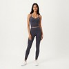 Anna-Kaci Active Women's V-Neck Cropped Active Tank Top with Double Shoulder Straps - 2 of 4