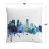 Michael Tompsett 16 x 16 Decorative Throw Pillow by Trademark Fine Art - 4 of 4