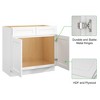LOVMOR in Plywood Soft-Close Bath Vanity Cabinet without Top for Kitchen, Bathroom, Living Room - 3 of 4