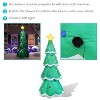 Sunnydaze Outdoor Pre-Lit Towering Christmas Tree Inflatable Yard Decoration - 9.5' - Green - 4 of 4