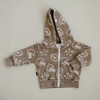 Kids Cohen Sports Graphic Print Zip Up Hoodie - Olive + Scout - 2 of 4
