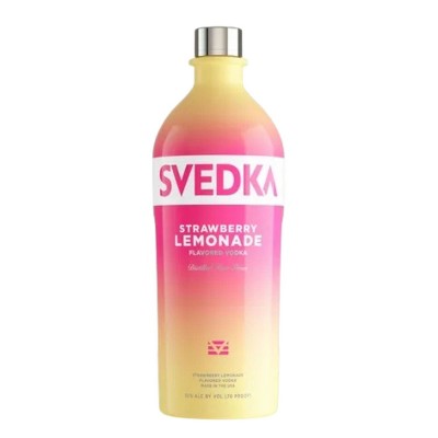 SVEDKA Strawberry Lemonade Flavored Vodka - 1L Bottle