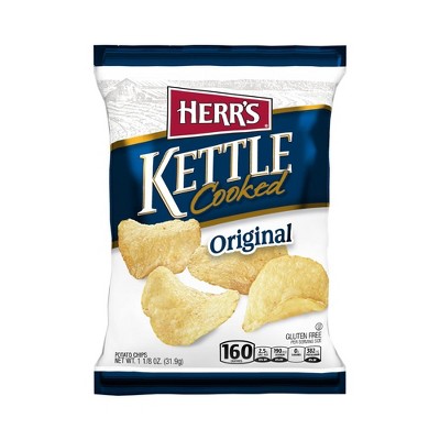 Herr's Original Kettle Chips - 1.125 Oz Bag (Pack of 30)