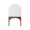 Meridian Furniture,Waldorf Boucle Fabric Dining Chair - 2 of 4