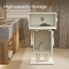 Luck Live Bathroom storage cabinet with two storage spaces, suitable for scenarios such as storage in children's rooms - 4 of 4