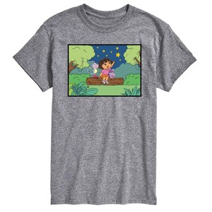 Men's - Dora the Explorer - Boots Stars Short Sleeve Graphic T-Shirt - 1 of 4