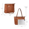Generic Leather Purse For Women - Real Leather Tote For Women - Ladies Shoulder Handbag - 3 of 4