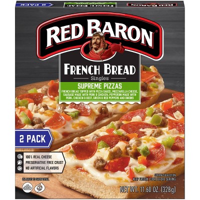 Red Baron French Bread Supreme Frozen Pizza - 11.6oz