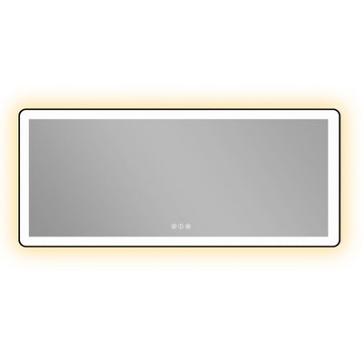 Black Framed Led Bathroom Mirror