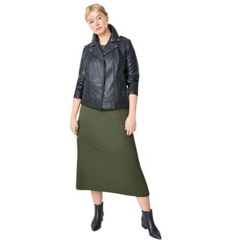 Women's plus size 2024 maxi skirts jackets