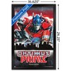 Trends International Hasbro Transformers: Rise of the Beasts - Optimus Prime Graffiti Framed Wall Poster Prints - 3 of 4