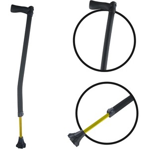 Hachikiko Adjustable Heavy Duty Walking Cane,Ultimate Comfort, Stability & HSA/FSA Eligible - 1 of 4