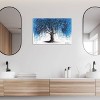 Blue Midnight Tree by Ashvin Harrison Unframed Wall Canvas - iCanvas - 3 of 4