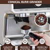 Espresso Machine With Milk Frother, 20 Bar Espresso Maker With Coffee Bean Grinder, Home Coffee Machine for Espresso, Cappuccino, and Latte - 2 of 4