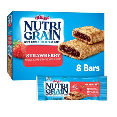 Kellogg's Nutri-Grain Strawberry Soft Baked Cereal Bars - 8ct
