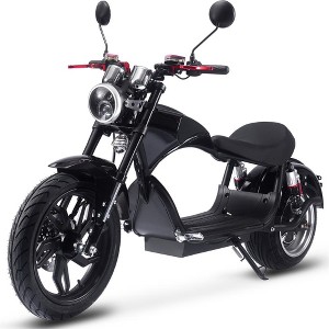 MotoTec Raven 60v 30ah 2500w Lithium Electric Scooter Red - 1 of 4