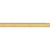 Black Bow Jewelry 6.5mm, 14k Yellow Gold, Solid Herringbone Chain Bracelet - 2 of 4