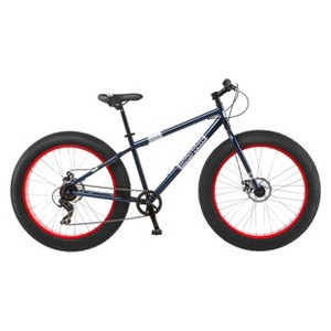 Mongoose Men's Dolomite 26" Fat Tire Mountain Bike - Navy/Red - 1 of 4